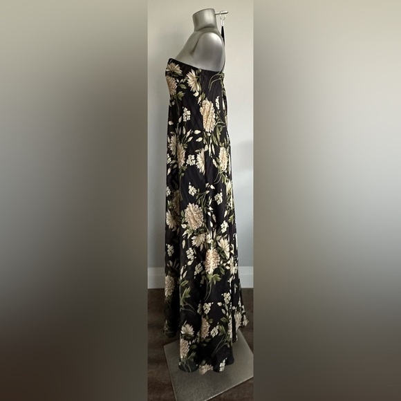 BCBGMaxAzria Black Floral Maxi Dress - Picture 4 of 8